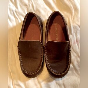 Cardin McCoy Classic Leather loafer, Toddler Size 10, Chocolate Brown